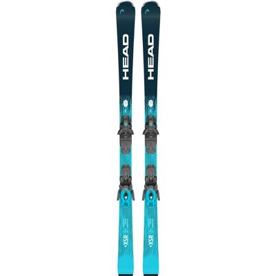 Head WC Rebels E.XSR + PR 11 GW Piste Ski`s 170 cm Licht Blauw 170 cm unisex Head WC Rebels E.XSR + PR 11 GW Piste Ski`s 170 cm Licht Blauw 170 cm unisex