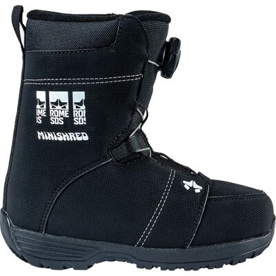 Rome Minishred Snowboardschoenen junior 30 Zwart 30 unisex Rome Minishred Snowboardschoenen junior 30 Zwart 30 unisex
