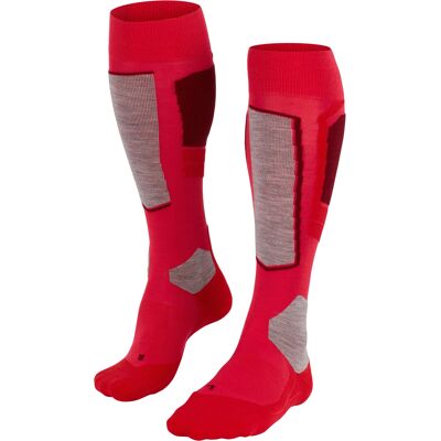 Falke SK4 Gewoon Ski- en snowboardsokken dames 41-42 Rood dessin 41-42 unisex Falke SK4 Gewoon Ski- en snowboardsokken dames 41-42 Rood dessin 41-42 unisex