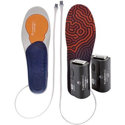 Therm-Ic Thermo zool incl. Accu Verwarmde zolen S Zwart Small unisex Therm-Ic Thermo zool incl. Accu Verwarmde zolen S Zwart Small unisex
