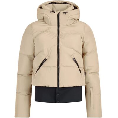Protest PRTPreppy Ski- en snowboardjas dames M/38 Beige Medium unisex Protest PRTPreppy Ski- en snowboardjas dames M/38 Beige Medium unisex