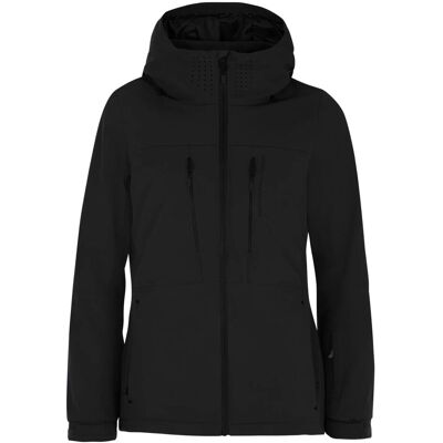 Protest PRTBEVERLY Ski- en snowboardjas dames S/36 Zwart Small unisex Protest PRTBEVERLY Ski- en snowboardjas dames S/36 Zwart Small unisex