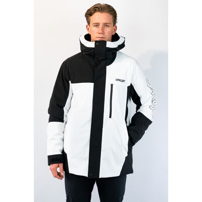 OAKLEY TNP TBT Insulated Ski- en snowboardjas heren XS Wit dessin Extra Small unisex OAKLEY TNP TBT Insulated Ski- en snowboardjas heren XS Wit dessin Extra Small unisex