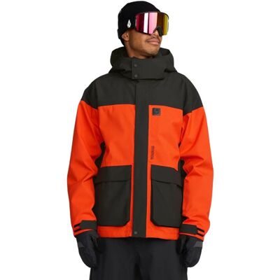 Volcom Kleveland Ski- en snowboardjas heren XL Oranje Extra Large unisex Volcom Kleveland Ski- en snowboardjas heren XL Oranje Extra Large unisex