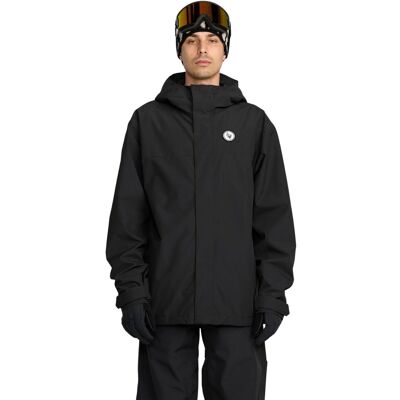 Volcom Buckthreeeighty Ski- en snowboardjas heren L Zwart Large unisex Volcom Buckthreeeighty Ski- en snowboardjas heren L Zwart Large unisex