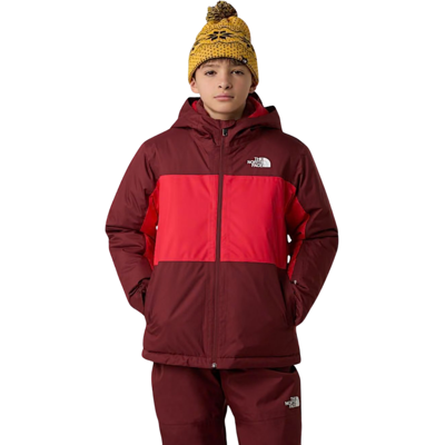 The North Face Freedom Insulated Ski- en snowboardjas jongens 140 Rood dessin 140 unisex The North Face Freedom Insulated Ski- en snowboardjas jongens 140 Rood dessin 140 unisex