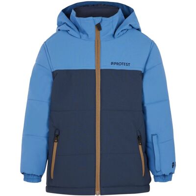 Protest PRTSKOME TD Ski- en snowboardjas meisjes 92 Blauw dessin 92 unisex Protest PRTSKOME TD Ski- en snowboardjas meisjes 92 Blauw dessin 92 unisex