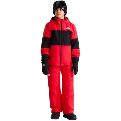 The North Face Freedom Insulated Ski- en snowboardbroek junior 140 Rood 140 unisex The North Face Freedom Insulated Ski- en snowboardbroek junior 140 Rood 140 unisex