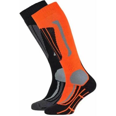 Falcon Skisokken 35-38 Oranje 35-38 unisex Falcon Skisokken 35-38 Oranje 35-38 unisex