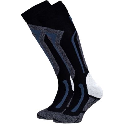 Falcon 2-Pack Skisokken 35-38 Zwart 35-38 unisex Falcon 2-Pack Skisokken 35-38 Zwart 35-38 unisex