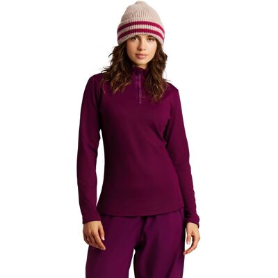 Protest REFABRIZ 1/4 zip Skipully dames XS/34 Paars Extra Small unisex Protest REFABRIZ 1/4 zip Skipully dames XS/34 Paars Extra Small unisex