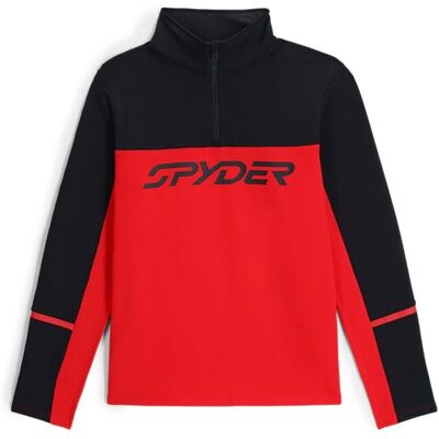 Spyder Speed Fleece 1/3 Zip Skipully heren L Rood Large unisex Spyder Speed Fleece 1/3 Zip Skipully heren L Rood Large unisex
