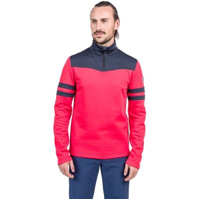 Rossignol Ski pulli + Rits Skipully heren 2XL Rood 2X-Large unisex Rossignol Ski pulli + Rits Skipully heren 2XL Rood 2X-Large unisex