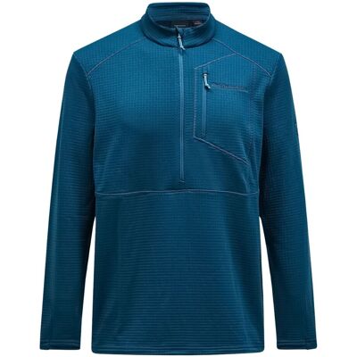 Peak Performance Trail Polartec Zip Skipully heren XL Blauw Extra Large unisex Peak Performance Trail Polartec Zip Skipully heren XL Blauw Extra Large unisex