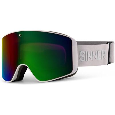 Sinner Aura Ski- en snowboardbril Wit 1 unisex Sinner Aura Ski- en snowboardbril Wit 1 unisex
