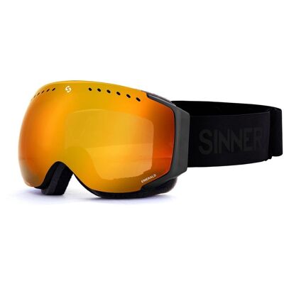 Sinner Emerald Ski- en snowboardbril Zwart 1 unisex Sinner Emerald Ski- en snowboardbril Zwart 1 unisex