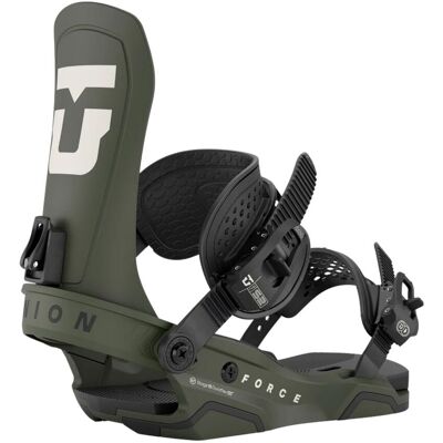 Union Force (Team HB) Snowboardbindingen S Groen Small unisex Union Force (Team HB) Snowboardbindingen S Groen Small unisex