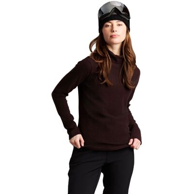 Protest PRTPEARLA active Ski- en snowboardsweater dames XL/42 Bruin Extra Large unisex Protest PRTPEARLA active Ski- en snowboardsweater dames XL/42 Bruin Extra Large unisex