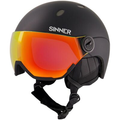 Sinner Titan Visor Vizierhelm 50-54 Zwart 50-54 unisex Sinner Titan Visor Vizierhelm 50-54 Zwart 50-54 unisex
