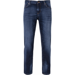 Alberto Jeans Pipe Regular Fit T400 Donker Blauw   36-34