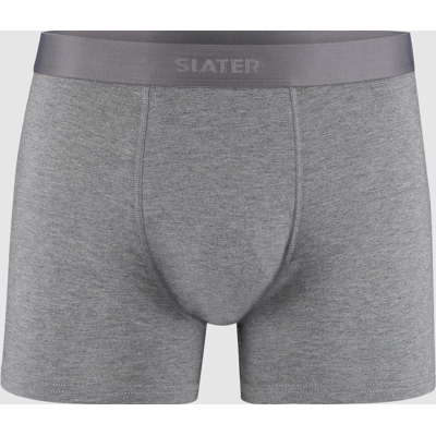 Slater Boxershorts Bamboo 2-pack Grey Melange XL Slater Boxershorts Bamboo 2-pack Grey Melange XL