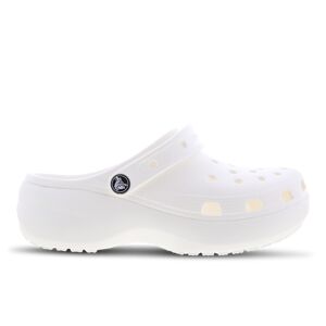 Crocs Classic Platform Clog - Dames Schoenen  - White - Size: 38-39
