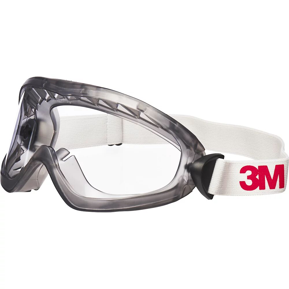 3M Ruimzichtbril 2890SA, gasdicht (zonder ventilatiesleuven) 3M