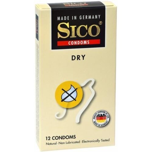 Sico Dry Condoms - 12 Droge Condooms