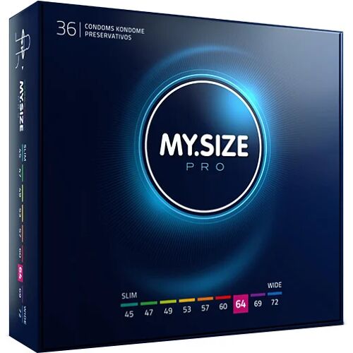 MySize PRO 64mm - Ruimere XXL Condooms 36 stuks