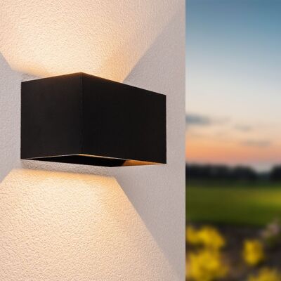 HOFTRONIC LED Wandlamp Kansas - IP65 Waterdicht Up & Down Licht HOFTRONIC LED Wandlamp Kansas - IP65 Waterdicht Up & Down Licht