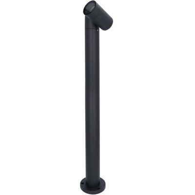 HOFTRONIC Amy LED sokkellamp - 60cm - Kantelbaar - IP65 waterdicht - GU10 fitting - Buitenlamp - Padverlichting - Tuinspot - Zwart - Staande buitenlamp HOFTRONIC Amy LED sokkellamp - 60cm - Kantelbaar - IP65 waterdicht - GU10 fitting - Buitenlamp - Padverlichting - Tuinspot - Zwart - Staande buitenlamp