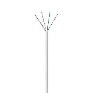 Goobay CAT 6 U/UTP kabel op rol - 100 meter - Patch - CU - CPR - UTP Kabel - Ethernet kabel - Internetkabel