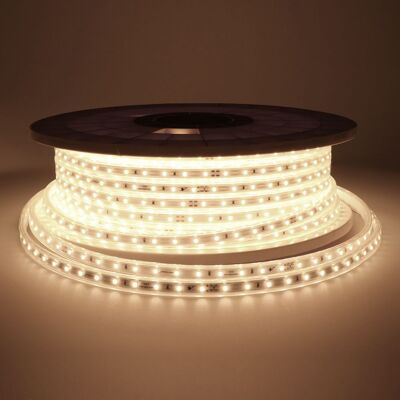 HOFTRONIC Flex60 LED Strip 50 meter - 4000K neutraal wit - IP65 waterdicht - Buiten & Binnen - 60 LEDs/m - 320 Watt 35.000 lumen - Inkortbaar per meter - Dimbaar HOFTRONIC Flex60 LED Strip 50 meter - 4000K neutraal wit - IP65 waterdicht - Buiten & Binnen - 60 LEDs/m - 320 Watt 35.000 lumen - Inkortbaar per meter - Dimbaar