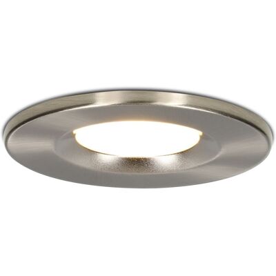 HOFTRONIC Venezia LED inbouwspot - 6 Watt 650 lumen - 2700K warm wit - Dimbaar - Rond - IP65 waterdicht - RVS - Voor binnen, buiten en badkamer HOFTRONIC Venezia LED inbouwspot - 6 Watt 650 lumen - 2700K warm wit - Dimbaar - Rond - IP65 waterdicht - RVS - Voor binnen, buiten en badkamer