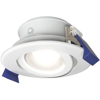 HOFTRONIC Lima LED inbouwspot - 4 Watt 345 Lumen - 6500K daglicht wit - GU10 - Dimbaar - Rond - Kantelbaar - IP65 Waterdicht - Wit - Voor binnen, buiten en badkamer HOFTRONIC Lima LED inbouwspot - 4 Watt 345 Lumen - 6500K daglicht wit - GU10 - Dimbaar - Rond - Kantelbaar - IP65 Waterdicht - Wit - Voor binnen, buiten en badkamer