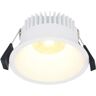 HOFTRONIC™ Finn Dimbare LED inbouwspot - 10 Watt - Plafondspot - 2700K warm wit - 900 Lumen - Binnen & buiten - Verzonken spot - Wit