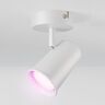 HOFTRONIC SMART Riga Smart LED plafondspot Wit - Draaibaar en Dimbaar - GU10 Plafondlamp RGBWW WiFi + Bluetooth - opbouw spot voor woonkamer en gang - Google Home & Amazon Alexa