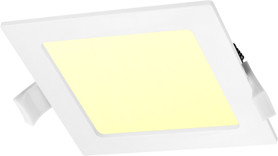 Aigostar LED Downlight vierkant 12 Watt 3000K 750lm Ø155 mm