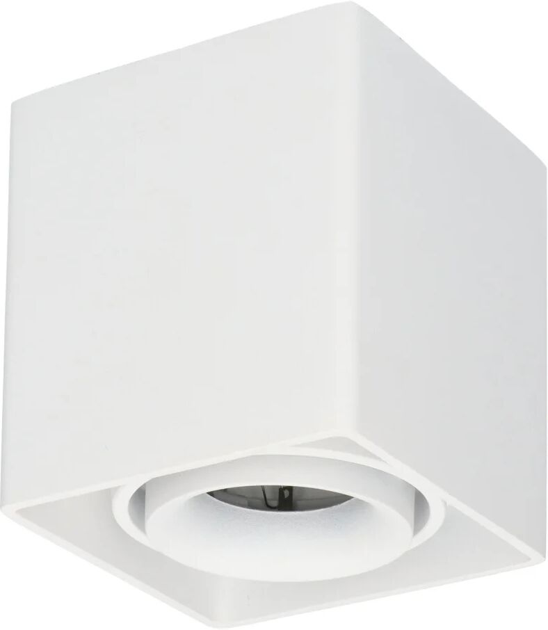 Hofronic Dimbare LED opbouw plafondspot Esto GU10 Wit IP20 kantelbaar excl. lichtbron