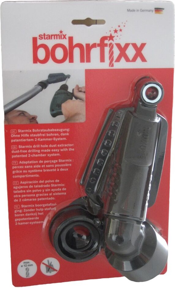 Bouwsales Starmix bohrfixx stofafzuigset 011370