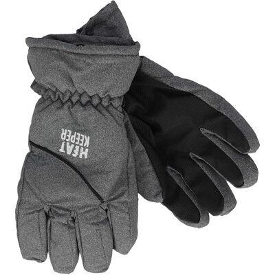 Heatkeeper Dames Ski Handschoenen Grijs-S/M Heatkeeper Dames Ski Handschoenen Grijs-S/M