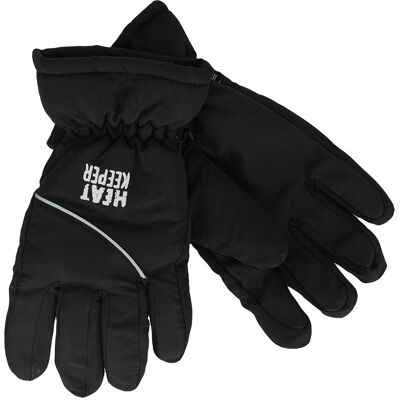 Heatkeeper Dames Ski Handschoenen Zwart-S/M Heatkeeper Dames Ski Handschoenen Zwart-S/M