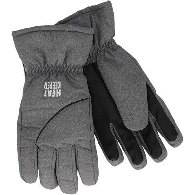 Heatkeeper Heren Ski Handschoenen Grijs-S/M Heatkeeper Heren Ski Handschoenen Grijs-S/M