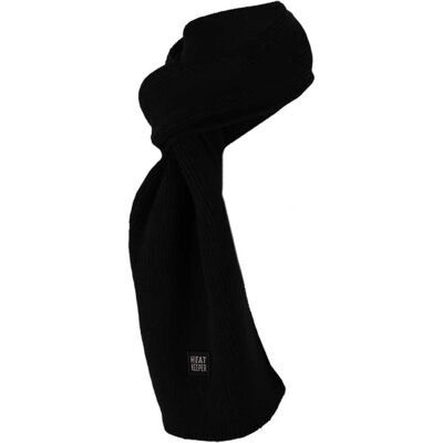 Heatkeeper Thermo Sjaal Heren Knitted Zwart Heatkeeper Thermo Sjaal Heren Knitted Zwart