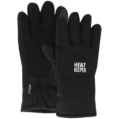 Heatkeeper Heren Thermo Handschoenen Plus Zwart-S/M Heatkeeper Heren Thermo Handschoenen Plus Zwart-S/M
