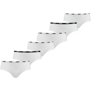 Puma Hipster Dames Wit 6-Pack-XS Puma Hipster Dames Wit 6-Pack-XS