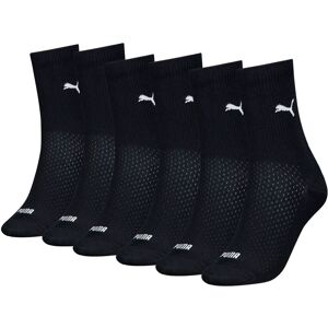 Puma Sokken Dames 6-pack Zwart-39/42 Puma Sokken Dames 6-pack Zwart-39/42