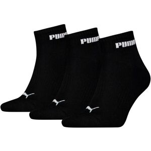 Puma Quartersokken Cushioned New Generation 3-pack Zwart-35/38 Puma Quartersokken Cushioned New Generation 3-pack Zwart-35/38