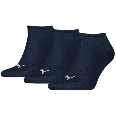 Puma Sneakersokken 3-pack Navy-47-49 Puma Sneakersokken 3-pack Navy-47-49