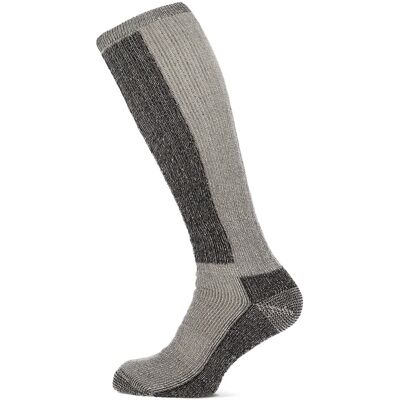 Basset Thermosokken Kniehoogte Merinowol Off White Black-39/42 Basset Thermosokken Kniehoogte Merinowol Off White Black-39/42